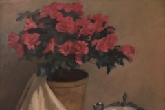 Vaso di fiori e alzata
